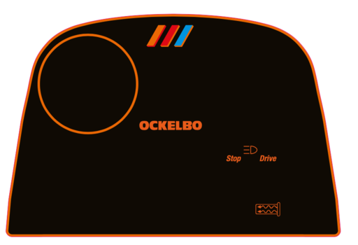 Ockelbo Fighter instrumentpanel dekal