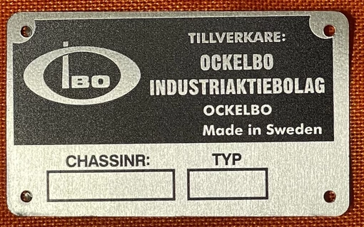 Ockelbo Chassi bricka äldre