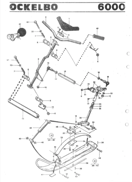 Reservdels lista Ockelbo 6000 1988
